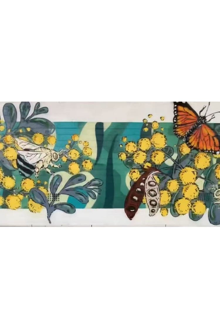 Wattle Mural