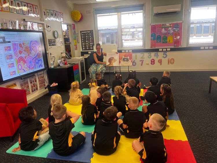 Students learning